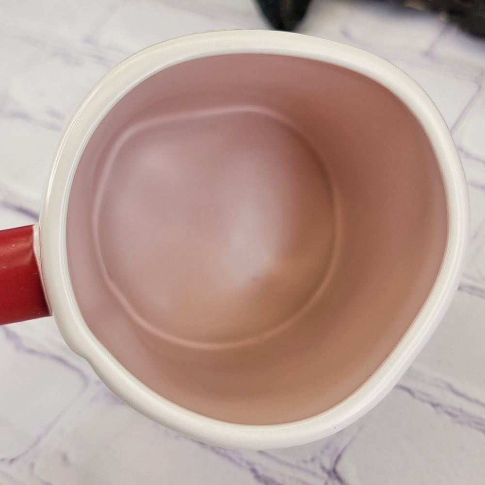 Rae Dunn HAPPY GALENTINE'S DAY White/Pink/Red Ceramic Mug - Picture 3 of 7